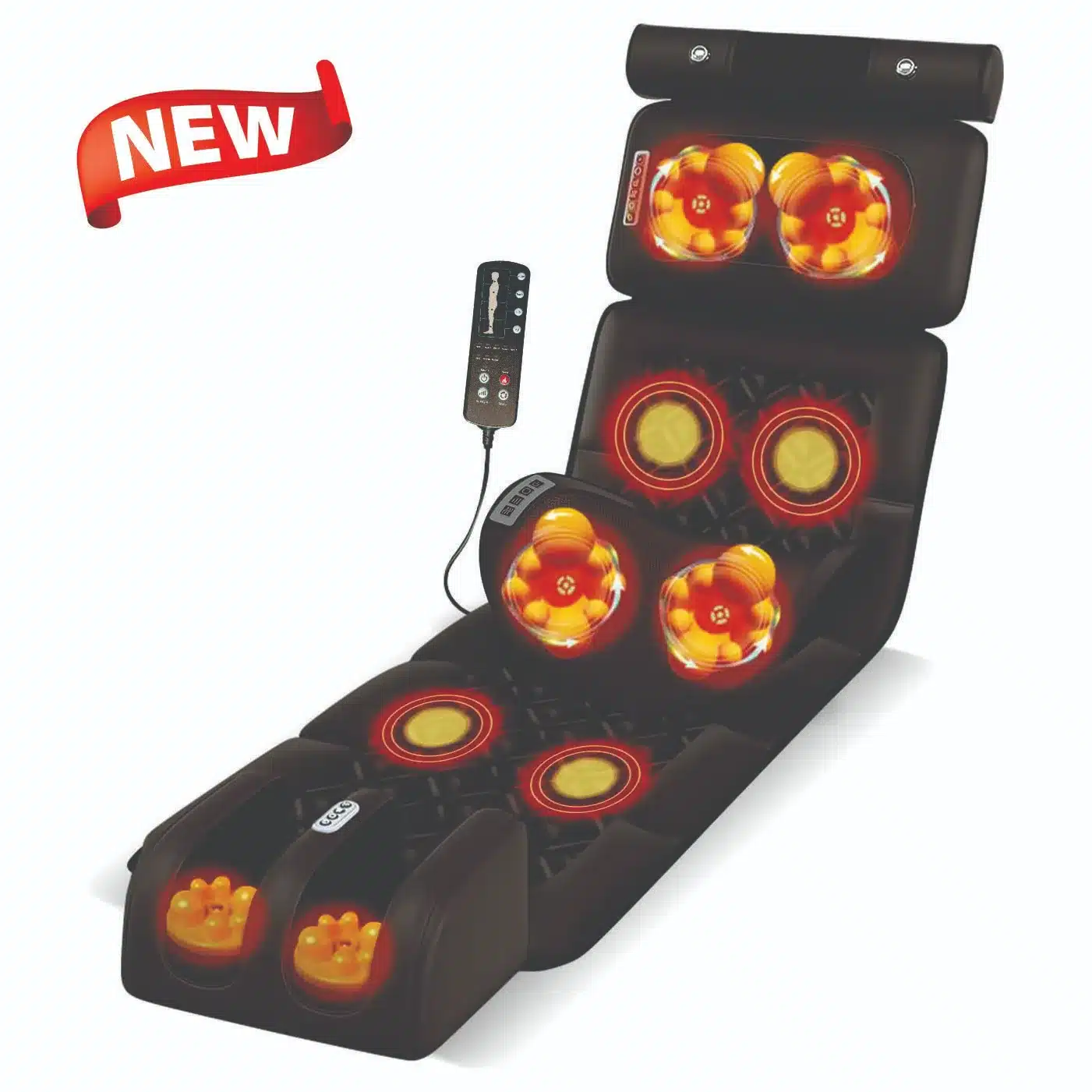 ماساژور تشک فول بادی (طرح صندلی ماساژ) کد OT01 (با گارانتی یکساله) - Image 2