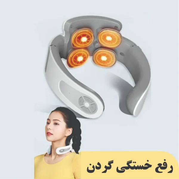 ماساژور گردن 4 پد EMS مدل GA09 - Image 6
